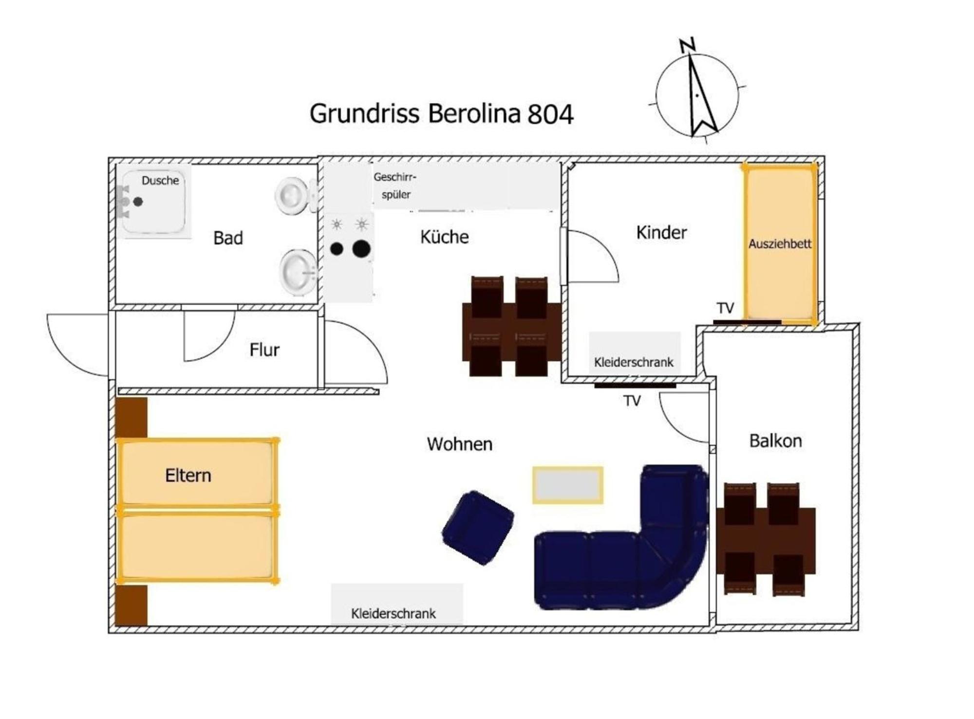 Berolina 804 Penthouse Mit Meerblick Dahme  Zewnętrze zdjęcie